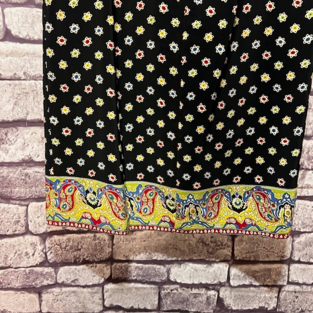 Cambridge Dry Goods Vintage Wrap Style Skirt Size 12 - Picture 6 of 7